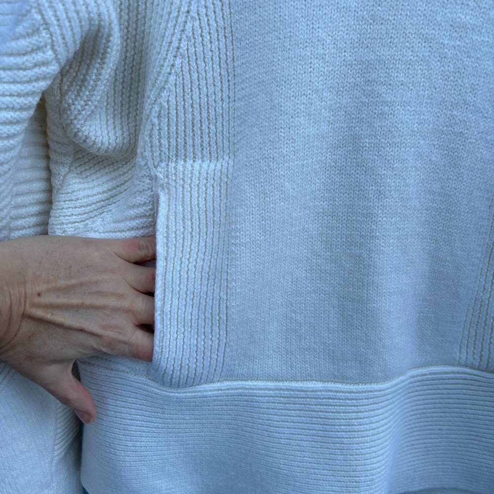 Kit & Ace cream merino blend Sweater, size xs/s - Picture 7 of 10